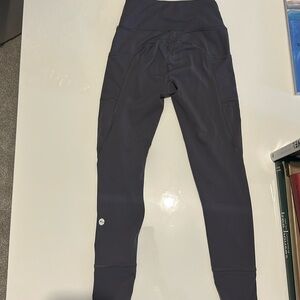 Dark purple leggings